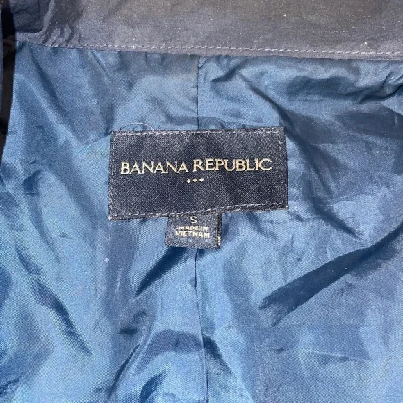 Banana Republic size small blue zip jacket - Picture 6 of 6
